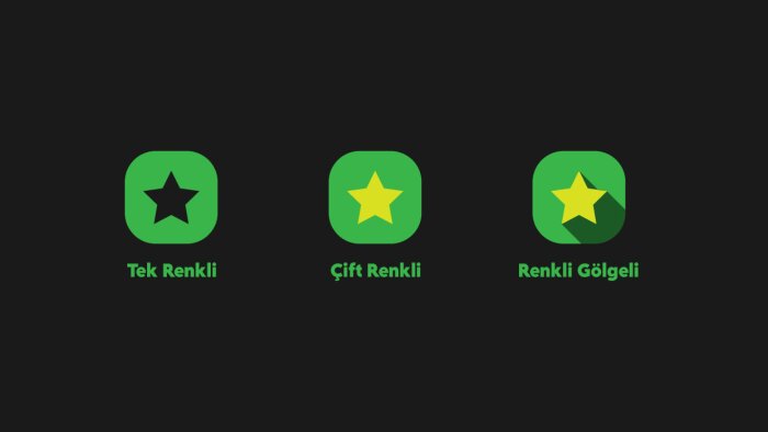 Web, UI ve App için icon tasarımı yapabilirim