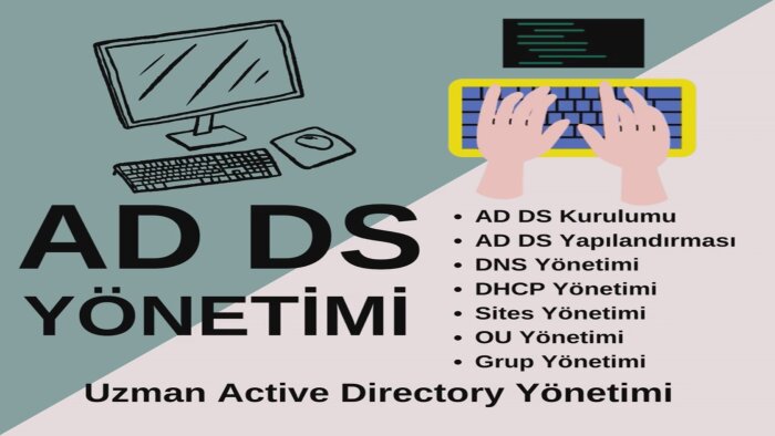 active directory kurar ve yönetirim