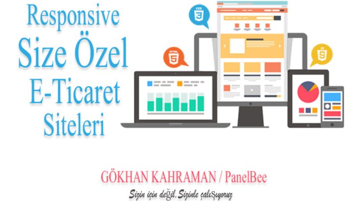 size özel  responsive E-ticaret siteleri yaparım