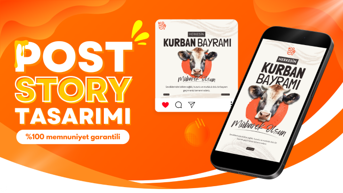 hesabınız için instagram post ve story'leri tasarlarım