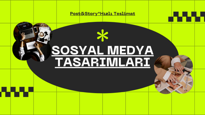  sosyal medya gönderi ve hikaye tasarımları hazırlarım
