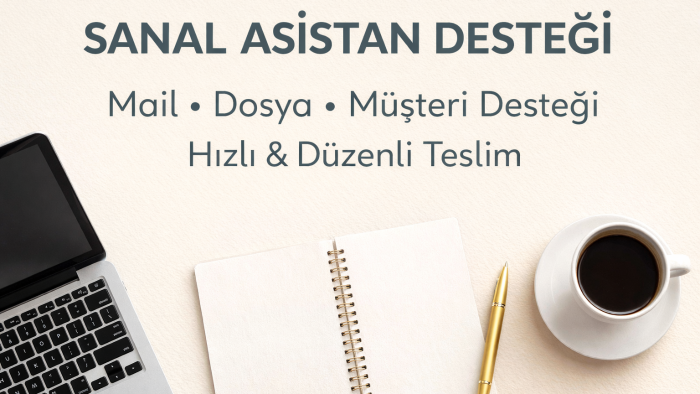  mail düzenleme ve online sanal asistanlık yaparım