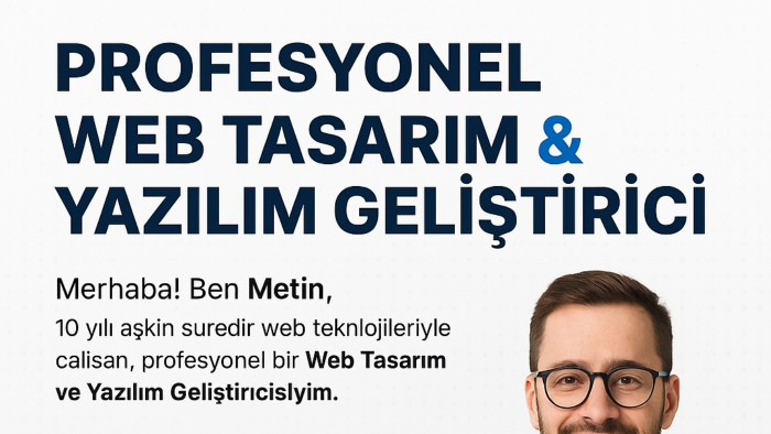 kurumsal veya kişisel websitesi yapıyorum
