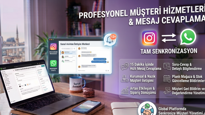 profesyonel sosyal medya ve e-ticaret mesaj yönetimi yaparım