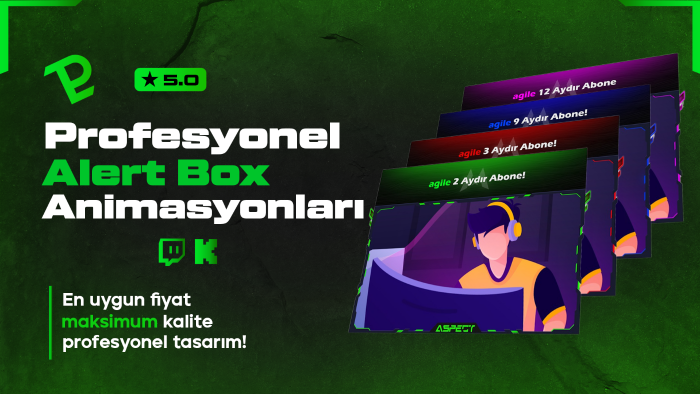 profesyonel alert animasyonları yapıyorum