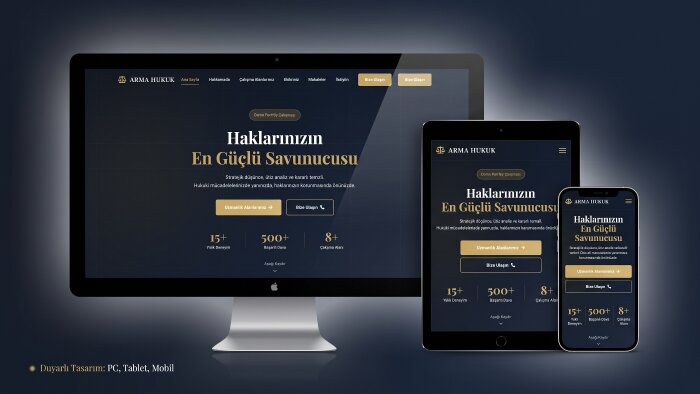 modern web siteleri hazırlarım