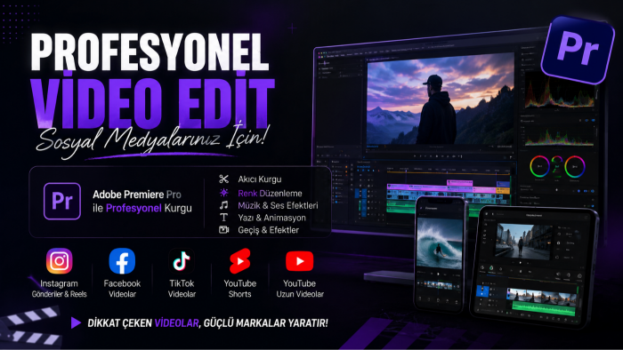 videolarınıza profesyonel bir edit yaparım