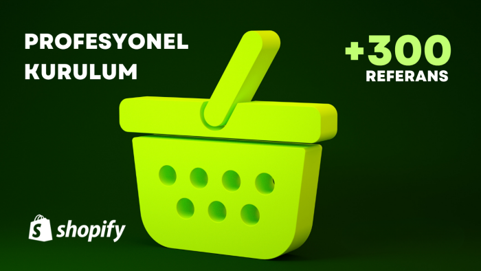 Shopify üzerinden anahtar teslim web sitenizi kurabilirim