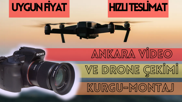 Ankara`da 4K drone çekimi ve video çekimi gerçekleştiriyorum