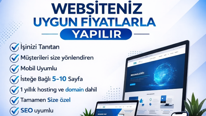 web sitesi ve web uygulama yazılımları yapıyorum