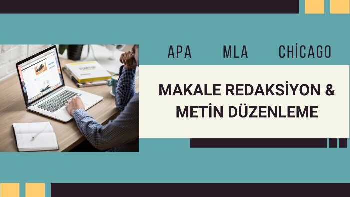profesyonel düzeyde akademik makale redaktörlüğü yapabilirim