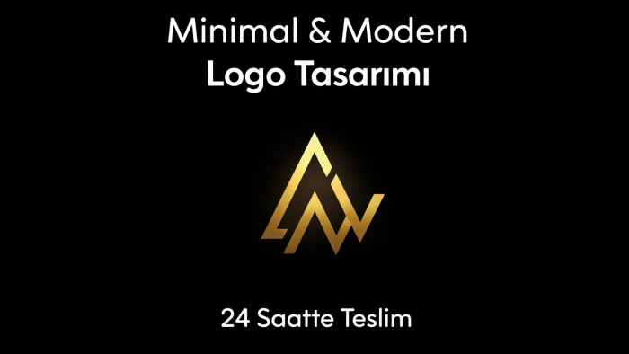 minimal ve modern logo tasarımı yaparım