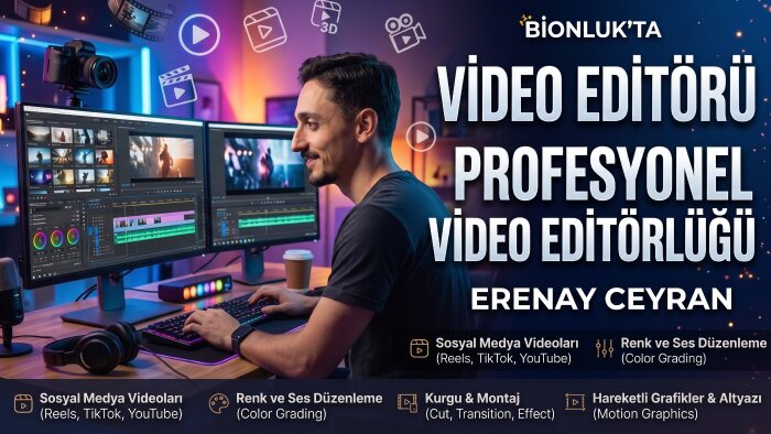 videolarınızı akıcı ve dikkat çekici hale getiririm