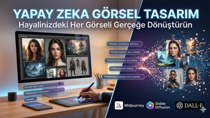 yapay zeka ile istediğiniz görselleri tasarlarım