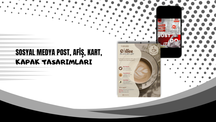 sosyal medya için tasarım yapıyorum