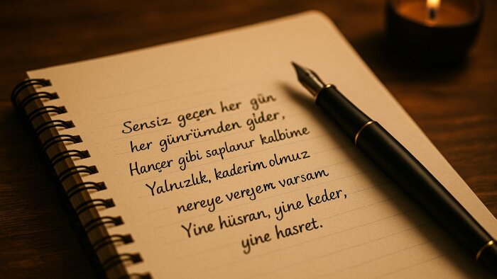 duygularınızı kağıda aktarırım