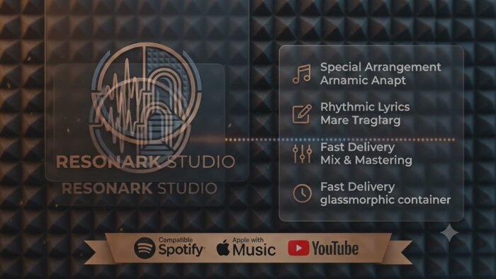 resonark studio - projenize özel beste ve şarkı sözü yazarım