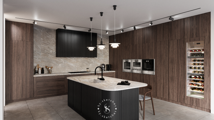 iç mimar olarak her alan için tasarım ve modelleme yaparım