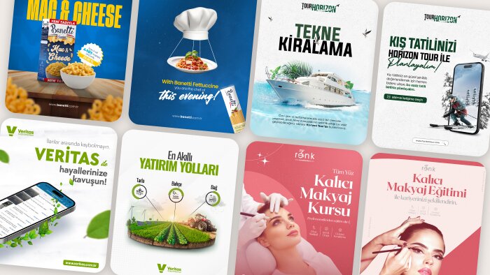 markanıza sosyal medyada profesyonel tasarımlar yapabilirim