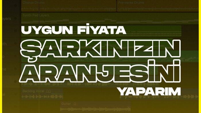 uygun fiyata şarkınızın aranjesini yapabilirim