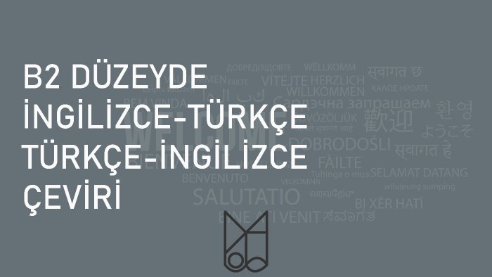 çeviri hizmeti sunarım