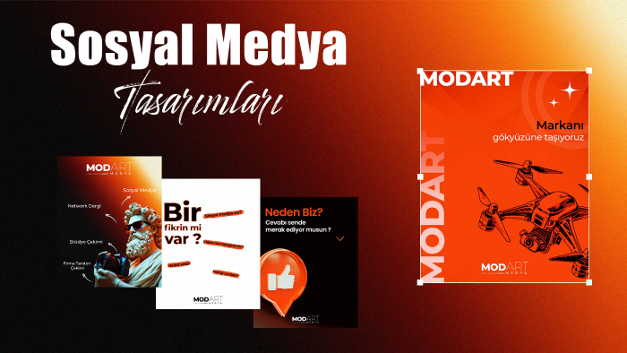 markanız için sosyal medya tasarımları oluşturuyorum