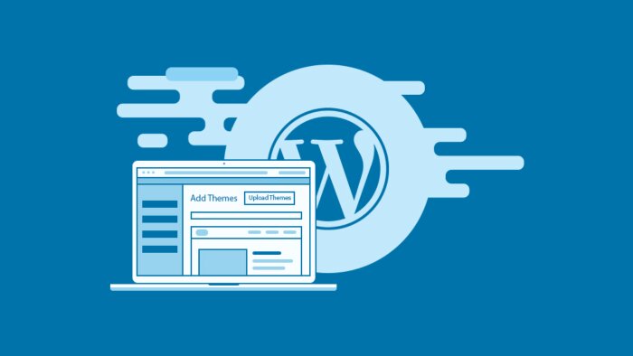 wordpress temanızın kurulumunu yapıyorum