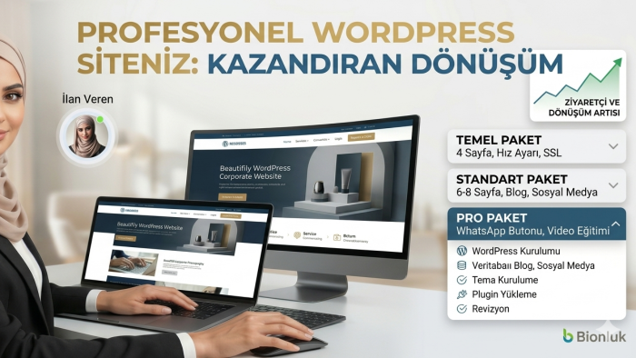 profesyonel  modern ve SEO uyumlu web siteleri kurarım