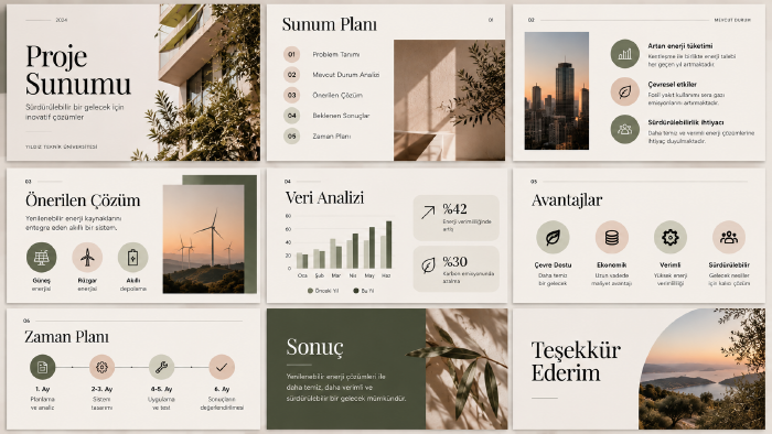 profesyonel PowerPoint ve Canva sunumları tasarlarım