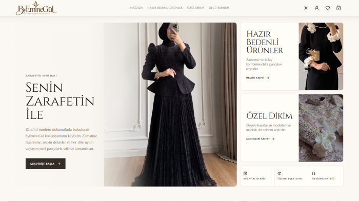 full-stack şekilde web sitesi oluştururum