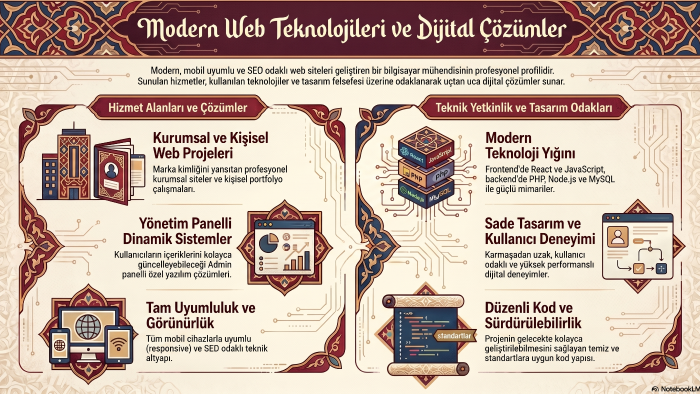 modern ve mobil uyumlu web siteleri hazırlarım