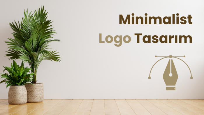 minimal logo tasarlarım