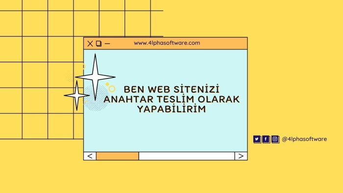 sizlerin isteklerine özel bir web sitesi kodlayabilirim