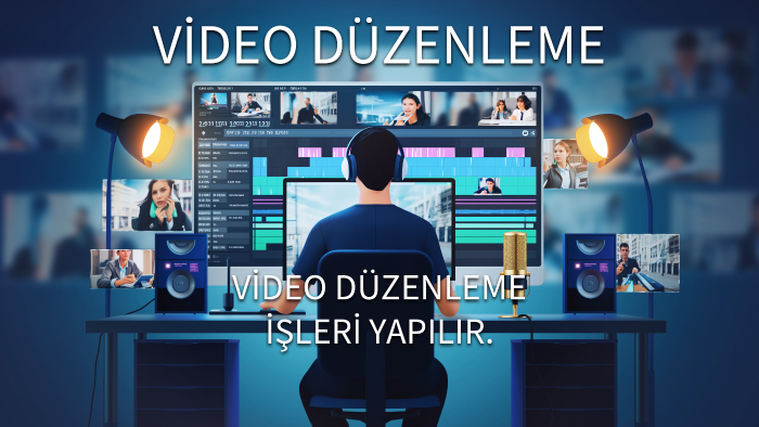video düzenlemeyle ilgili işlerde yardımcı olurum