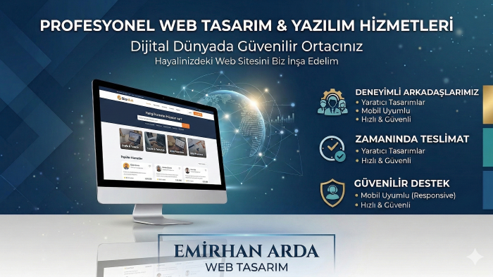 hayalinizdeki web sitelerini anahtar teslim yaparım