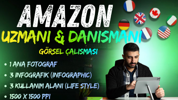 Amazona özel,kriterlerine uygun fotoğraflar hazırlayabilirim