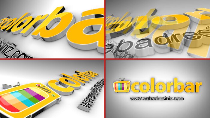 logonuza 3d logo intro hazırlarım