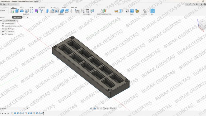 hayalinizdeki parçayı 3D tasarlıyorum
