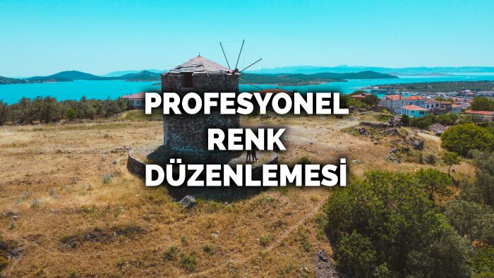 tüm videolarınıza profesyonel renk düzenlemesi yapabilirim