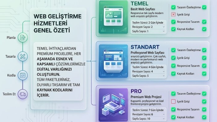 özel kodlanmış modern web siteleri geliştiririm