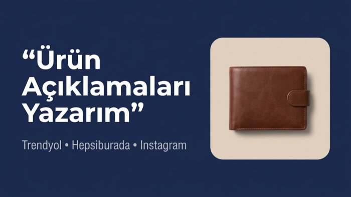 online mağazanız için ürün açıklamaları yazarım
