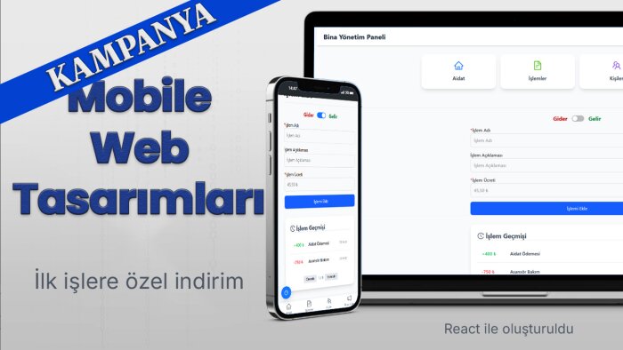 modern web siteleri geliştiriyorum