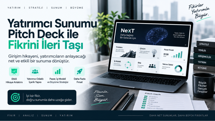 girişiminiz için yatırımcı sunumu hazırlarım