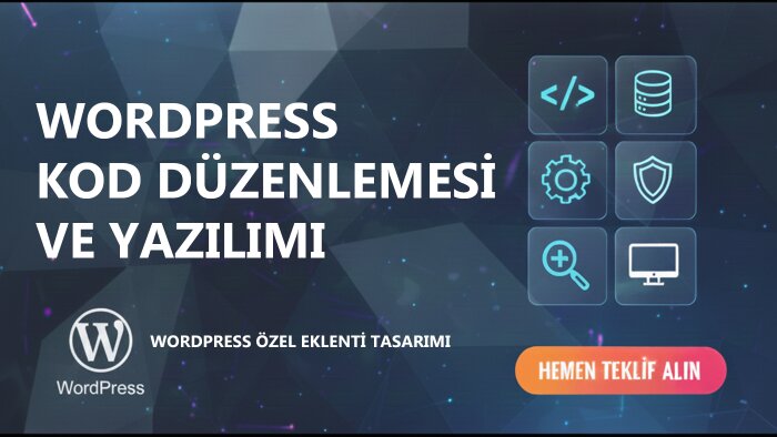 wordpress kod düzenlemesi ve yazılımı yapabilirim