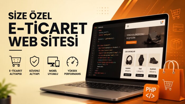 sizin için özel e-ticaret sitesi yapabilirim