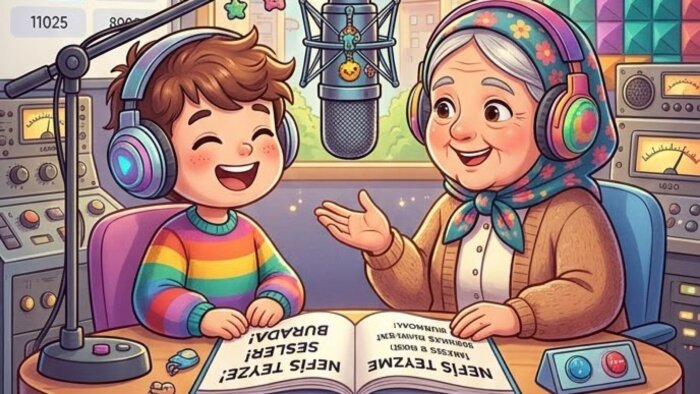 özgün çocuk, cadı ve teyze sesleriyle seslendirme yaparım