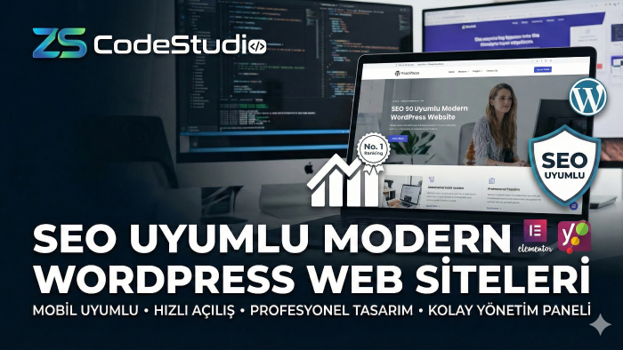 seo uyumlu modern wordpress web siteleri kuruyorum