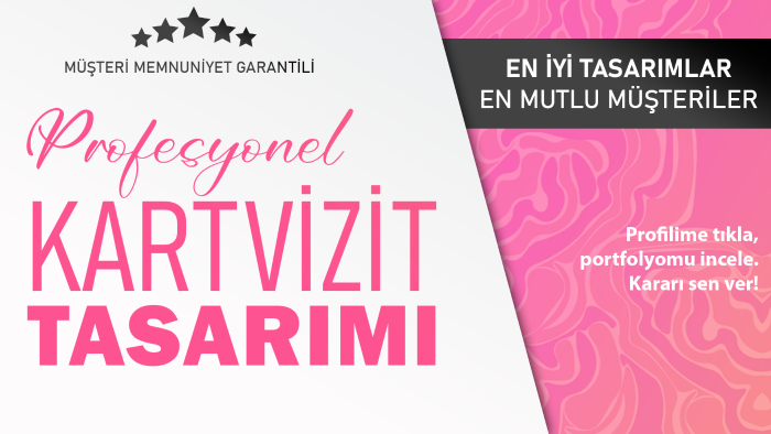 hayalindeki kartviziti uzatmanı sağlayabilirim