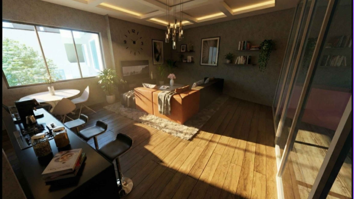 mimari projelerinizi 3D modelleyip gerçekçi render alabilirm