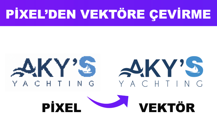pixelli logonuzu yeniden oluşturacağım